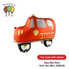 fire fighting truck red 3 (card package)