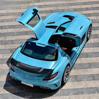 High Gloss Cloud Dream Blue with  Anti-Scratch Function  Car Wrap film Body Auto Wraps