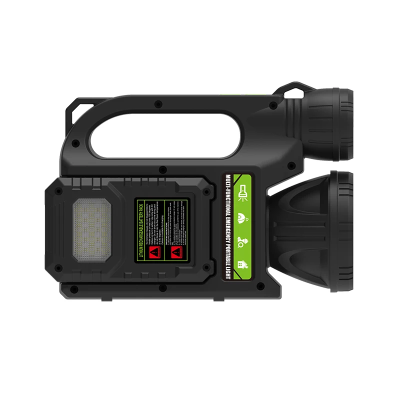 GDPLUS Solar Lighting System Kit 6000mah Battery Stepless Dimming Portable Solar Flashlight