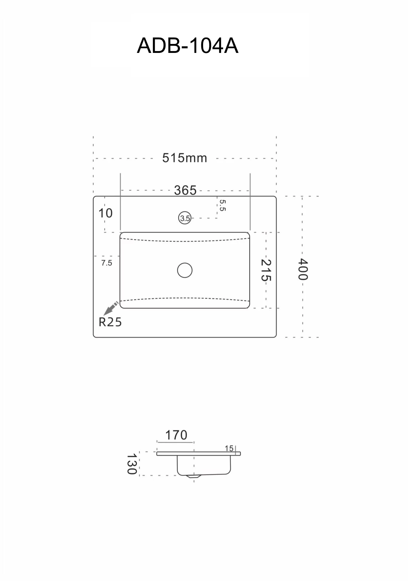 AIDI European Classic Bathroom Counter Top Ceramic Single Hole Wash Basin supplier