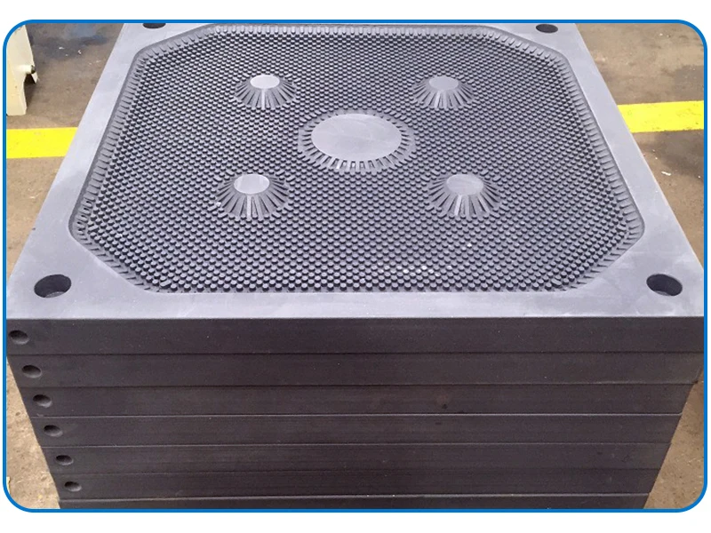 Фильтровальные пластинки полипропилена ISO PP прессы фильтра 11