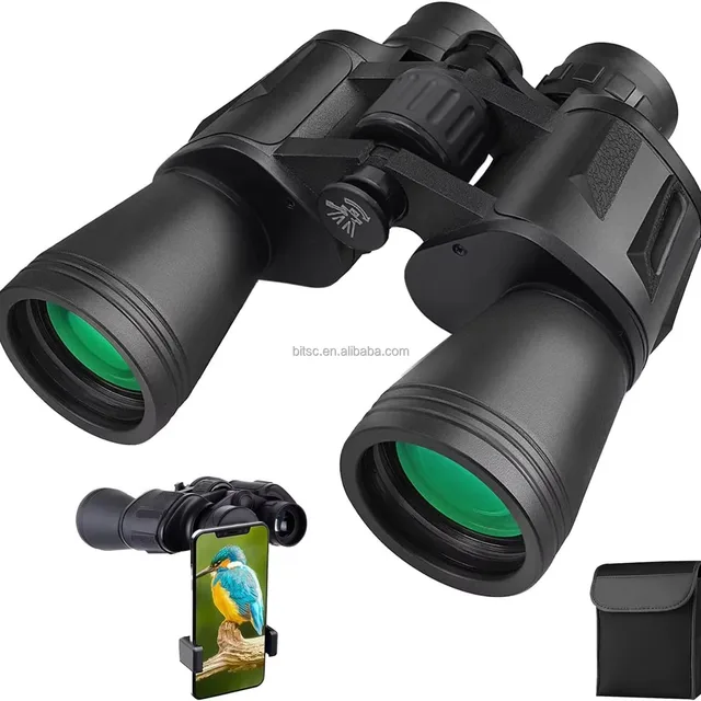 10x50 Binoculars High-definition Professional Waterproof Binoculars for Adults for Bird Watching Hunting Sightseeing
