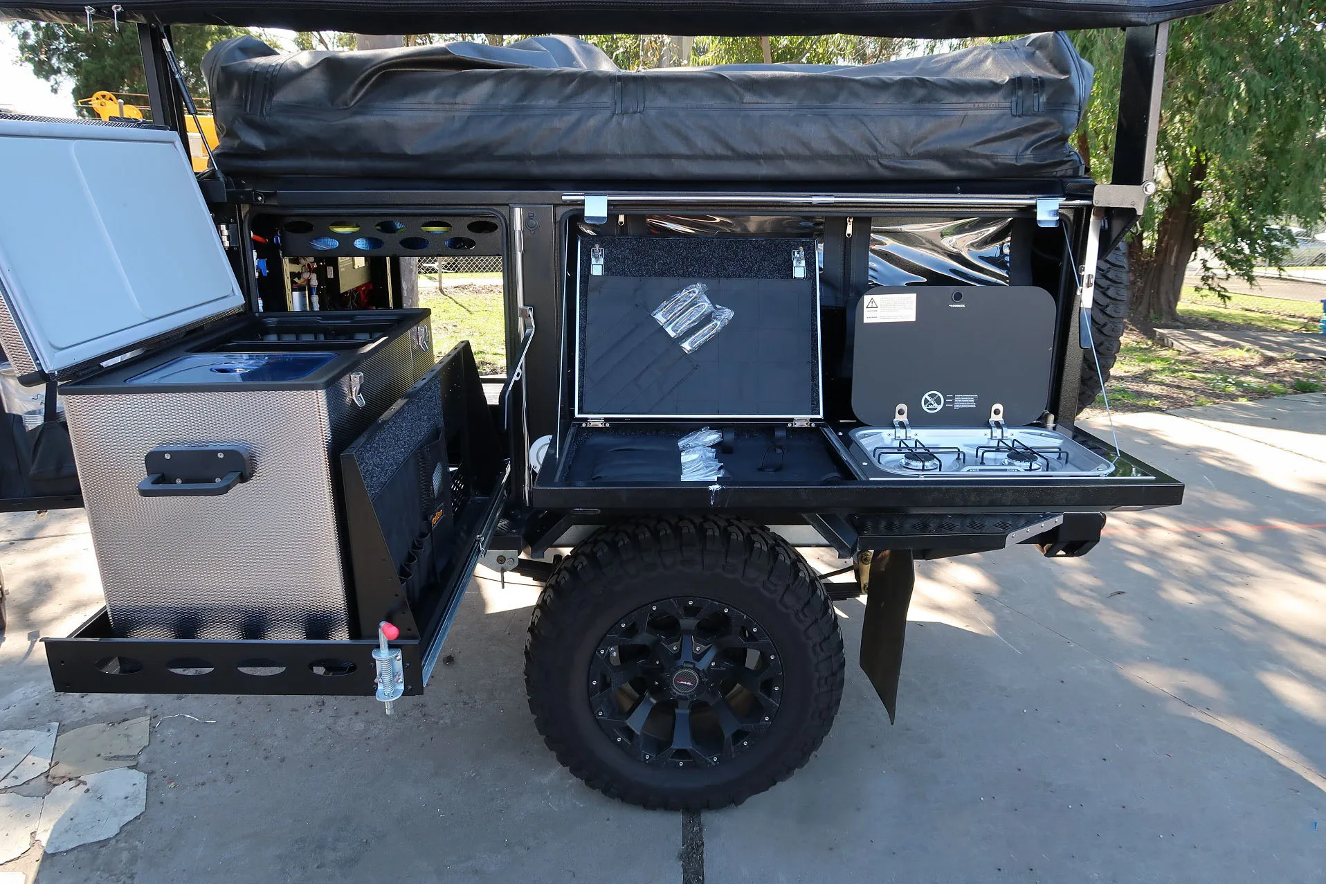 Ecocampor Overland Camper Trailer Teardrop Camper RV Motorhomes Offroad ...