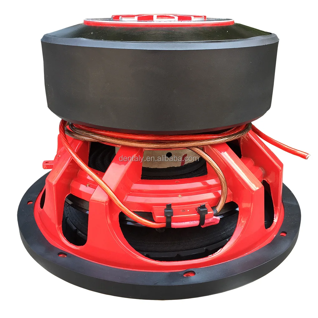 (BLOWN) GROUND ZERO NUCLEAR XMAX 12 SUBWOOFER DVC OHM CLEARANCE