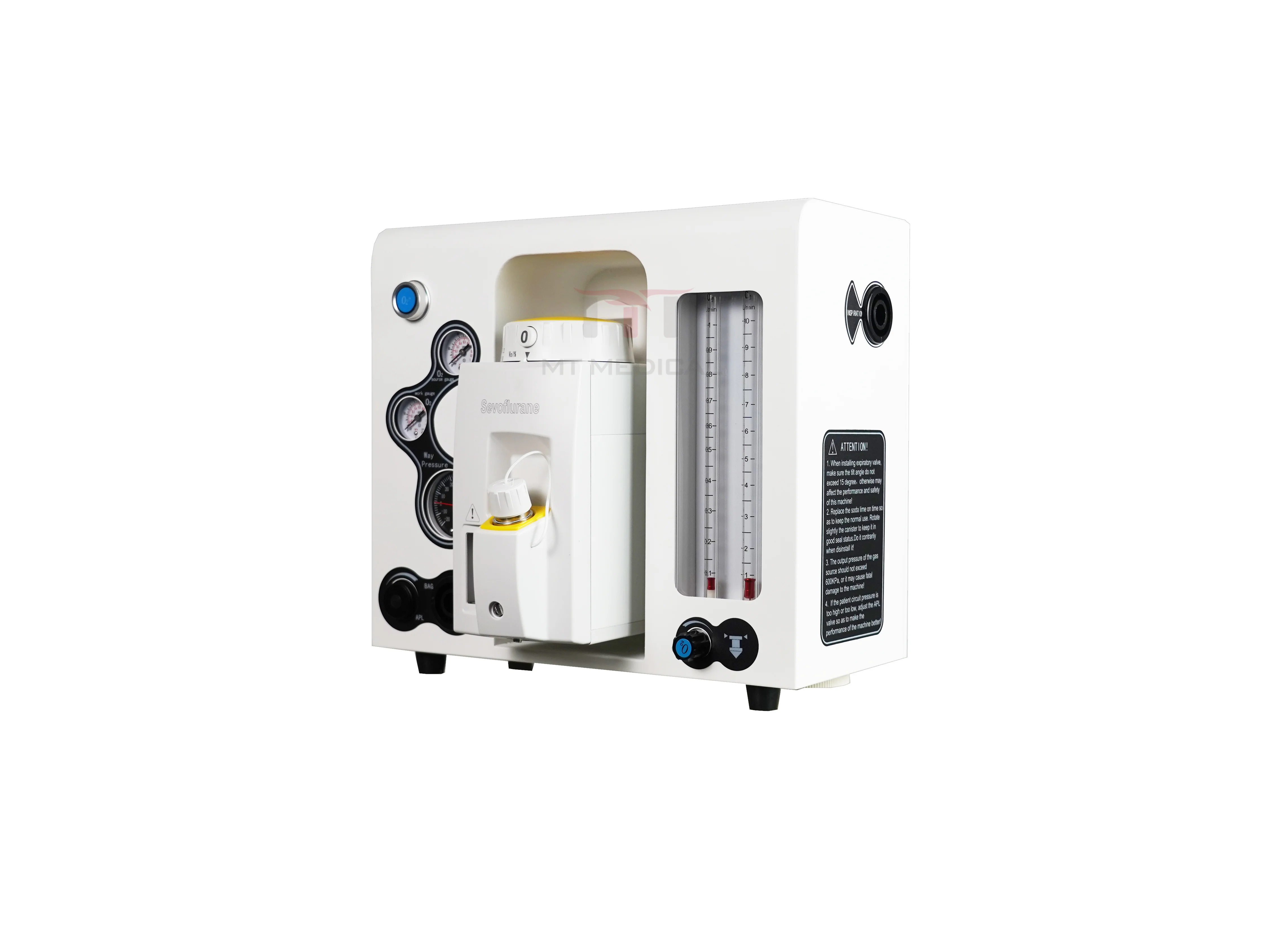 MT MEDICAL  Professional Veterinary Use Portable Anesthesia Machine with Sevoflurane Vaporizer for Hospital