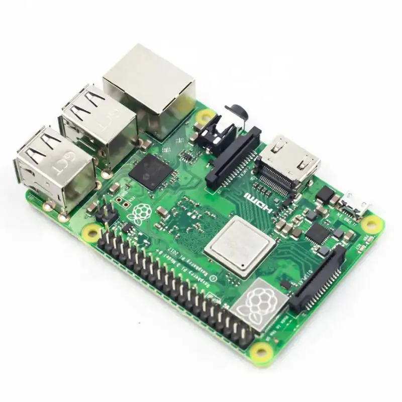 Original Raspberry Pi 3B+ Element14 Raspberry Pi 3 Model B+ Plus with Wifi  Broadcom 2837 ARMv8 64 Bit Processor,  USB Devices