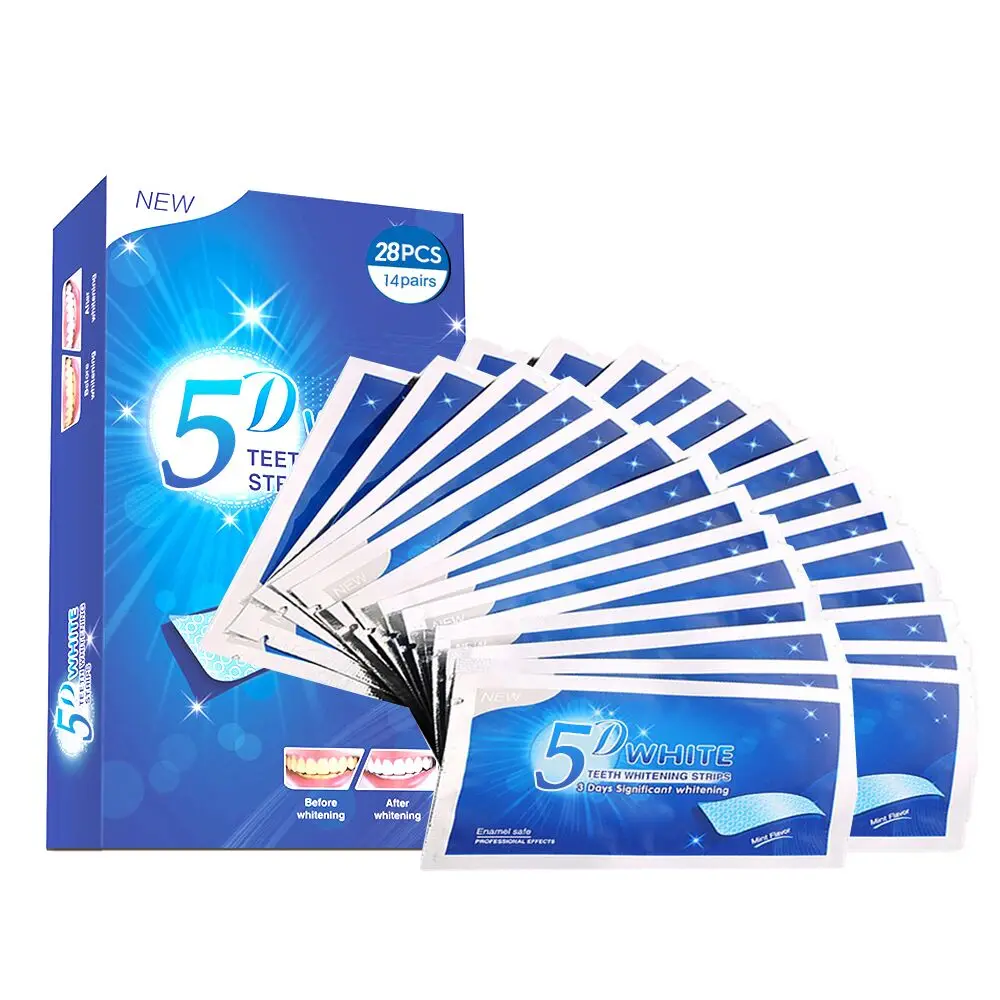 hotsell-5d-whitening-strips-teeth-can-offer-free-samples-teeth
