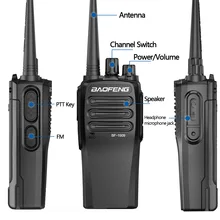 Baofeng BF-1909 Two-way Radio Support Type-C Charging 10W UHF 400-470mhz Long Range Walkie Talkie Upgrade BF1909 Walkie-talkie