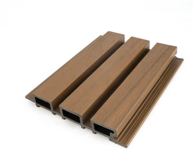 Outdoor house cladding wood effect exterior wall cladding wpc board wall cladding