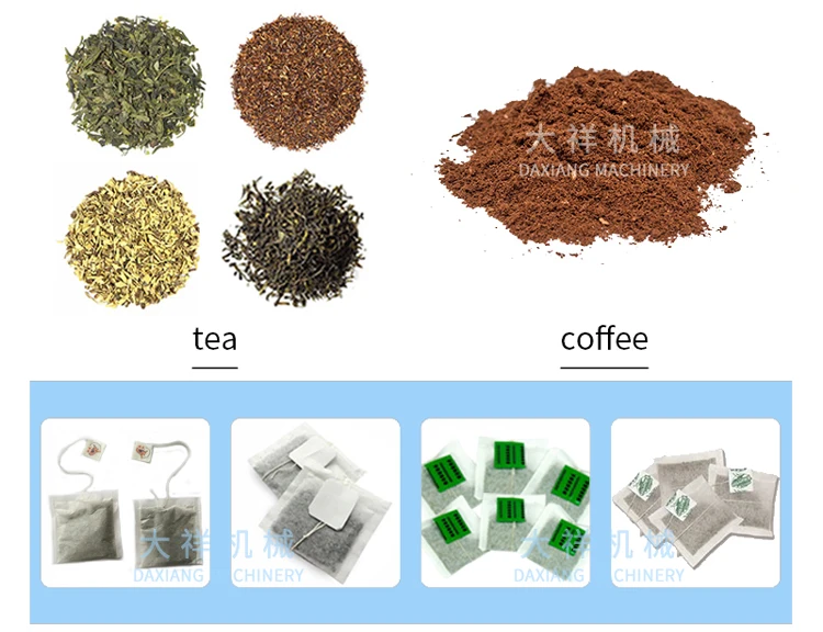 DCK-11 Automatic Vertical Sealing Pouch Small Sachet Mini Teabag Tea Packing Machine with Tag and Thread supplier