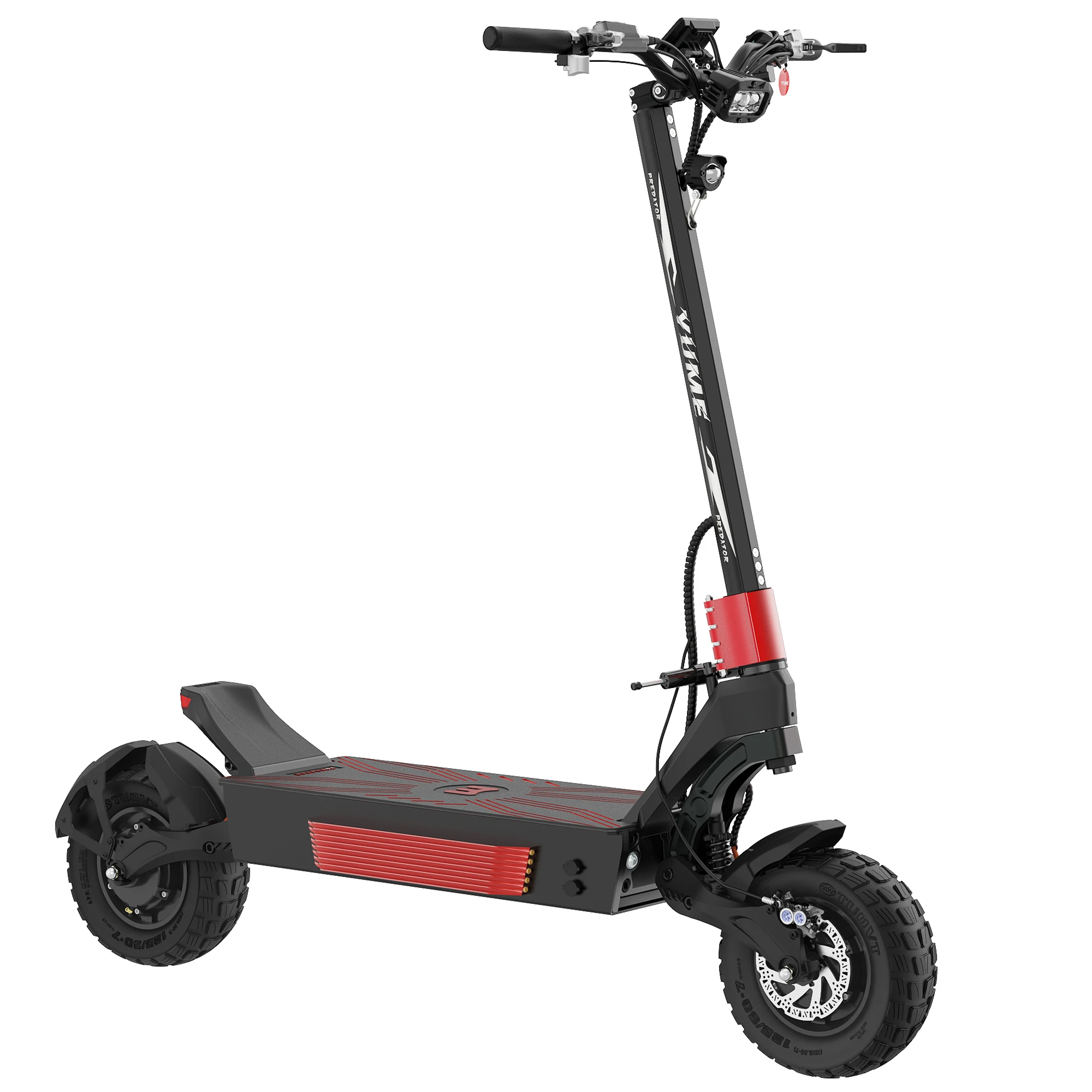 For YUME Predator Electric Scooter Long Range 100 Miles Per Charge for UL Tested 2-Wheel Folding Design Dropshipping Supported