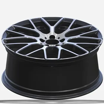 Rodas Aro 20 Inch Forged Casting Aluminum Alloy Mags Red Lip 20*8.5 20*9.5 Universal 4Hole Lug Car Rims Minimum Order 4 Pieces