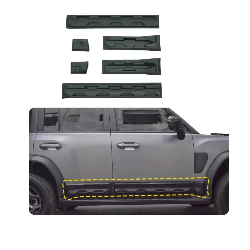 Trailer Hook Cover Trim For Chery Jetour Traveller & Jetour T2 – ABS Black Exterior Accessory