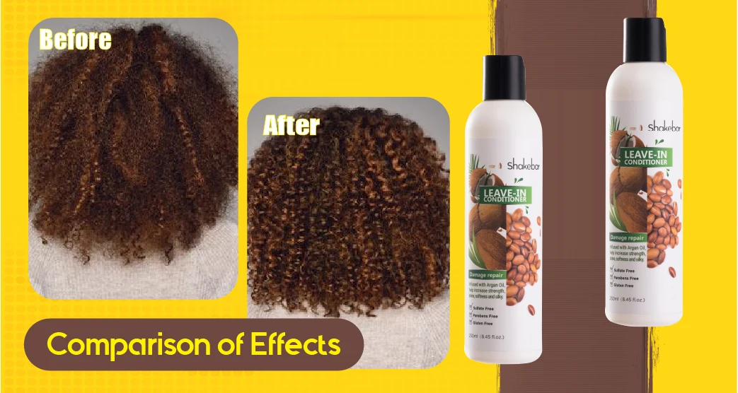 OEM профессиональный уход за волосами крем-кондиционер для повреждения кудрявых волос