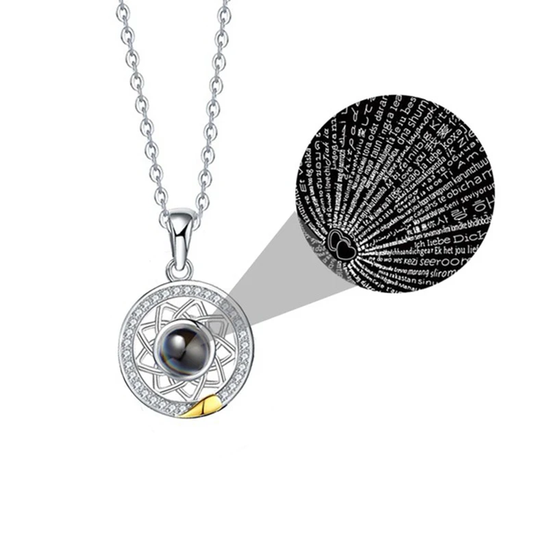 Zircon Projection Photo Necklace – WearMemory