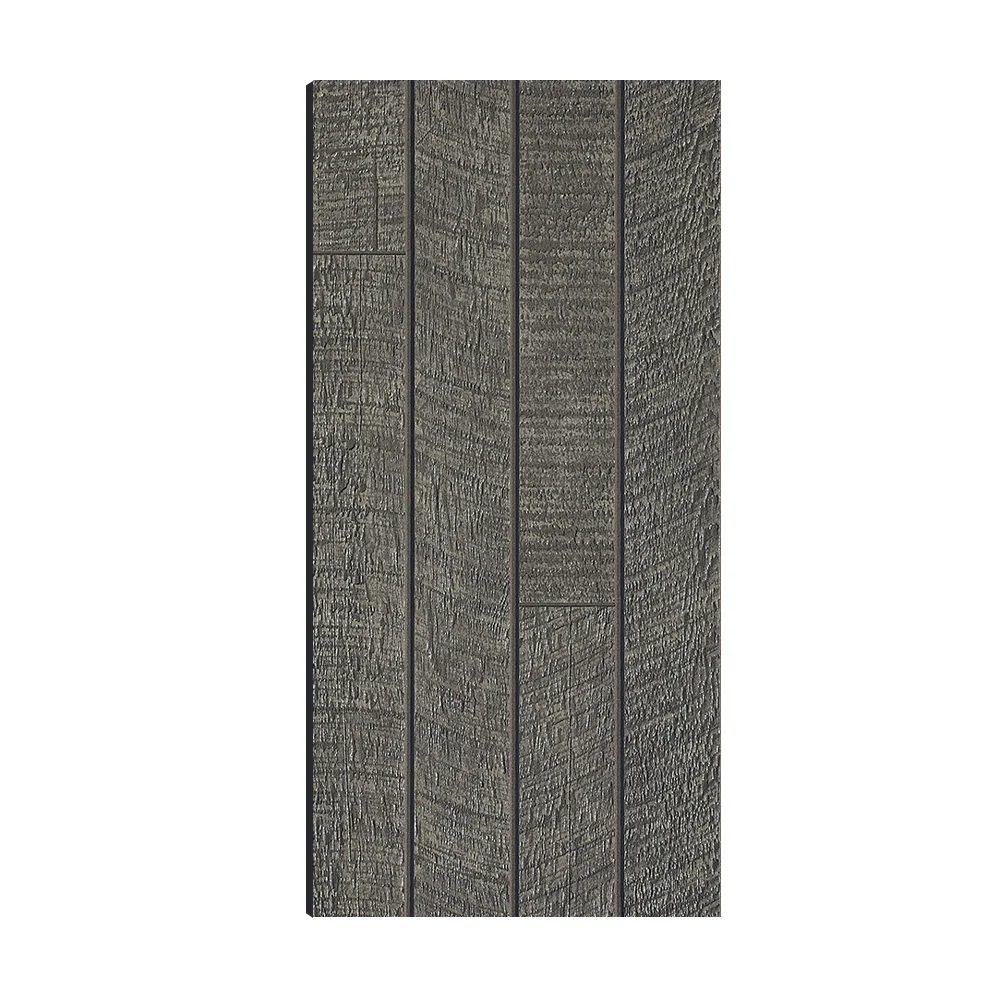 KTC Outdoor Wall Panels Wood-Grain Fiber Cement Exterior Siding Cement Board Fence Friendly Wall Panels