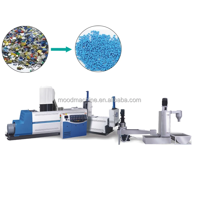 Cost Plastic Recycling Machine Recycle Granules Making Price to Make Pellets