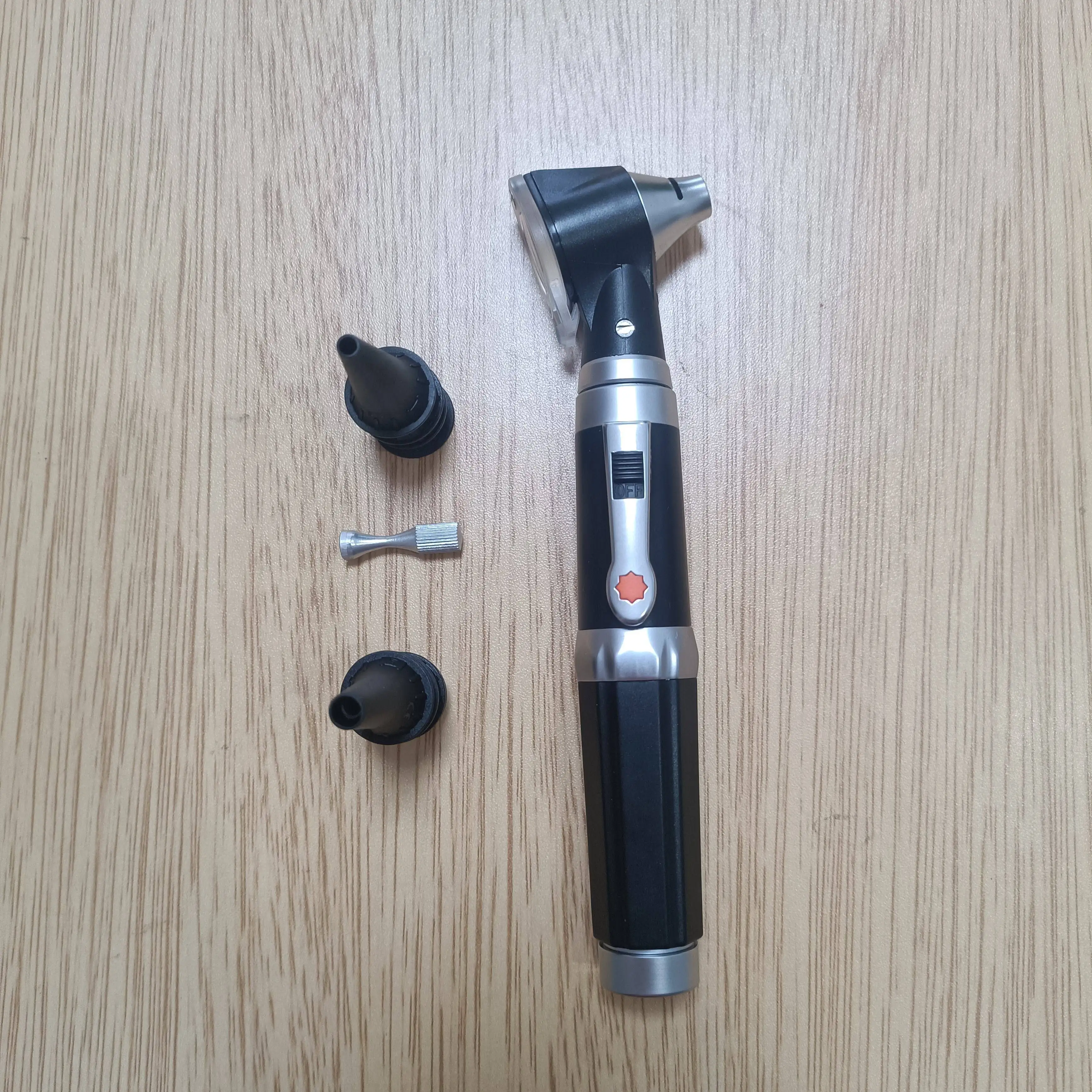 Medical Nylon Cuff Stethoscope Kits Manual Stethoscope Set Pen Light