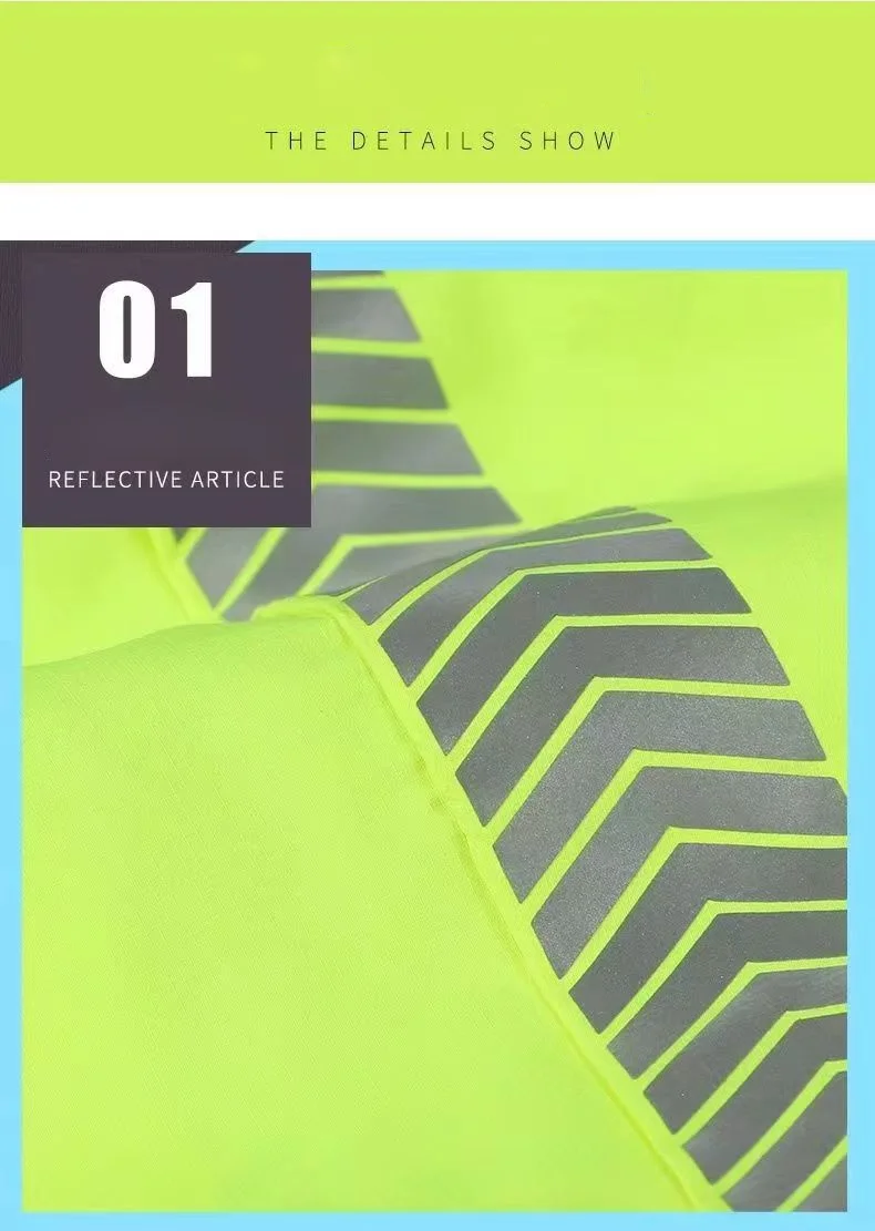 Sun Protection Safety Jacket Hi-Vis Lightweight Thin Windbreaker Jacket For Outdoor Worker
