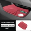 Boîte de rangement rouge pour console centrale inférieure, compatible avec Buick Envision.