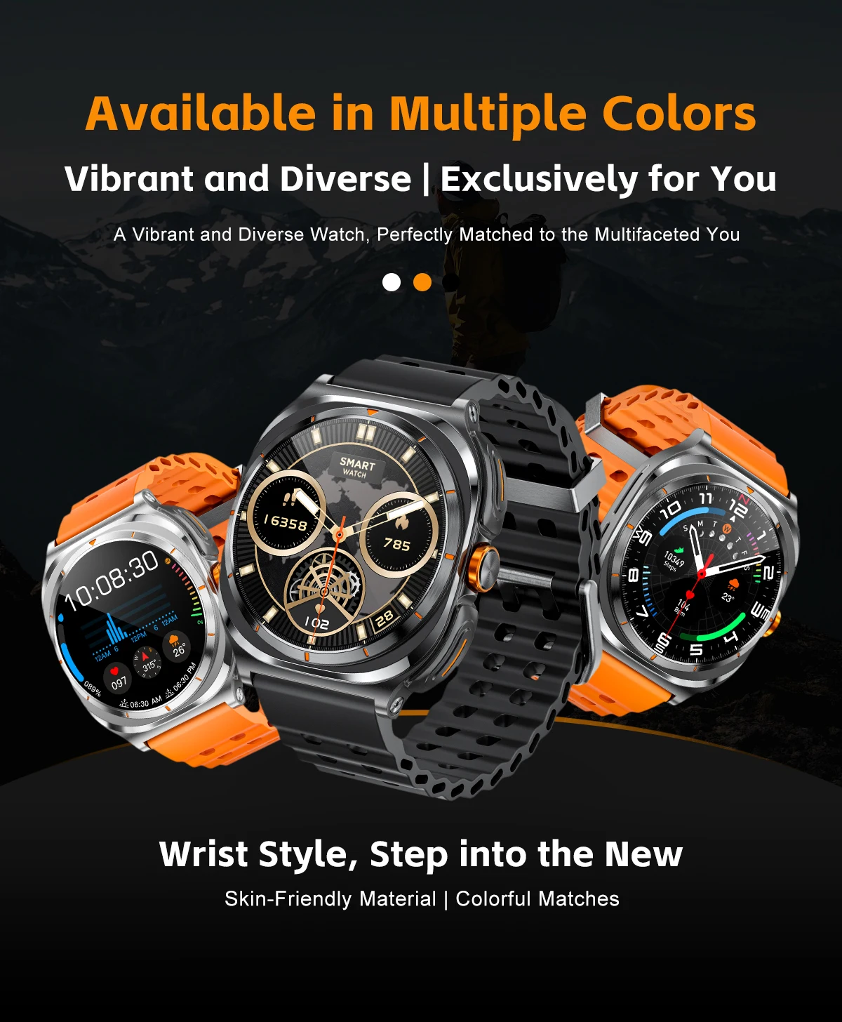 2026 2 in 1 GT98 Smartwatch 1.53Inch AMOLED Screen Heart Rate BT Call Music Player Men Sport Smart Watch with Wireless Earbuds