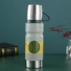 Bouteille d'eau vert clair
