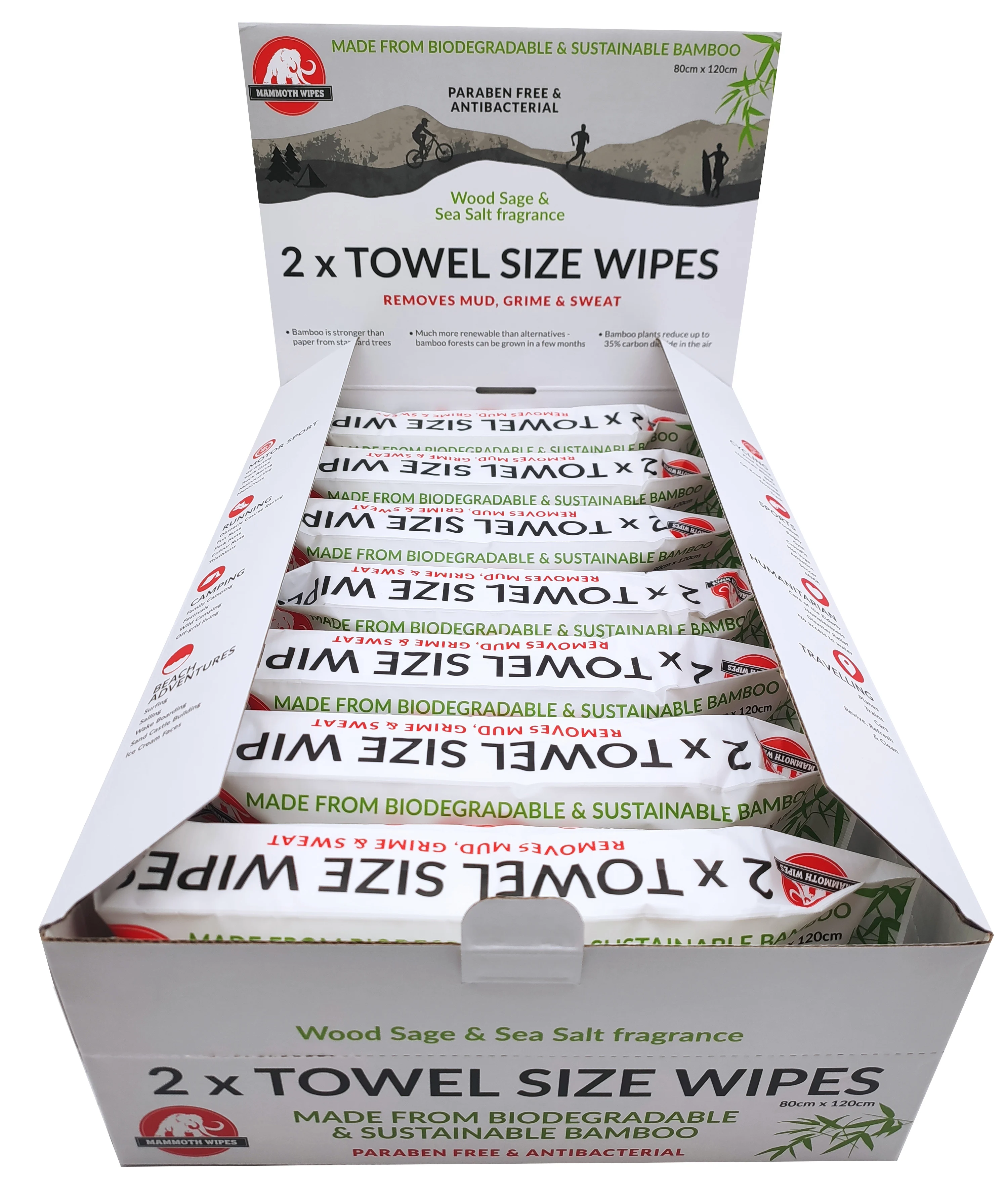 Shower Wipes The Body Wipe Removes Sweat,Dirt And Body Odor Cleaning