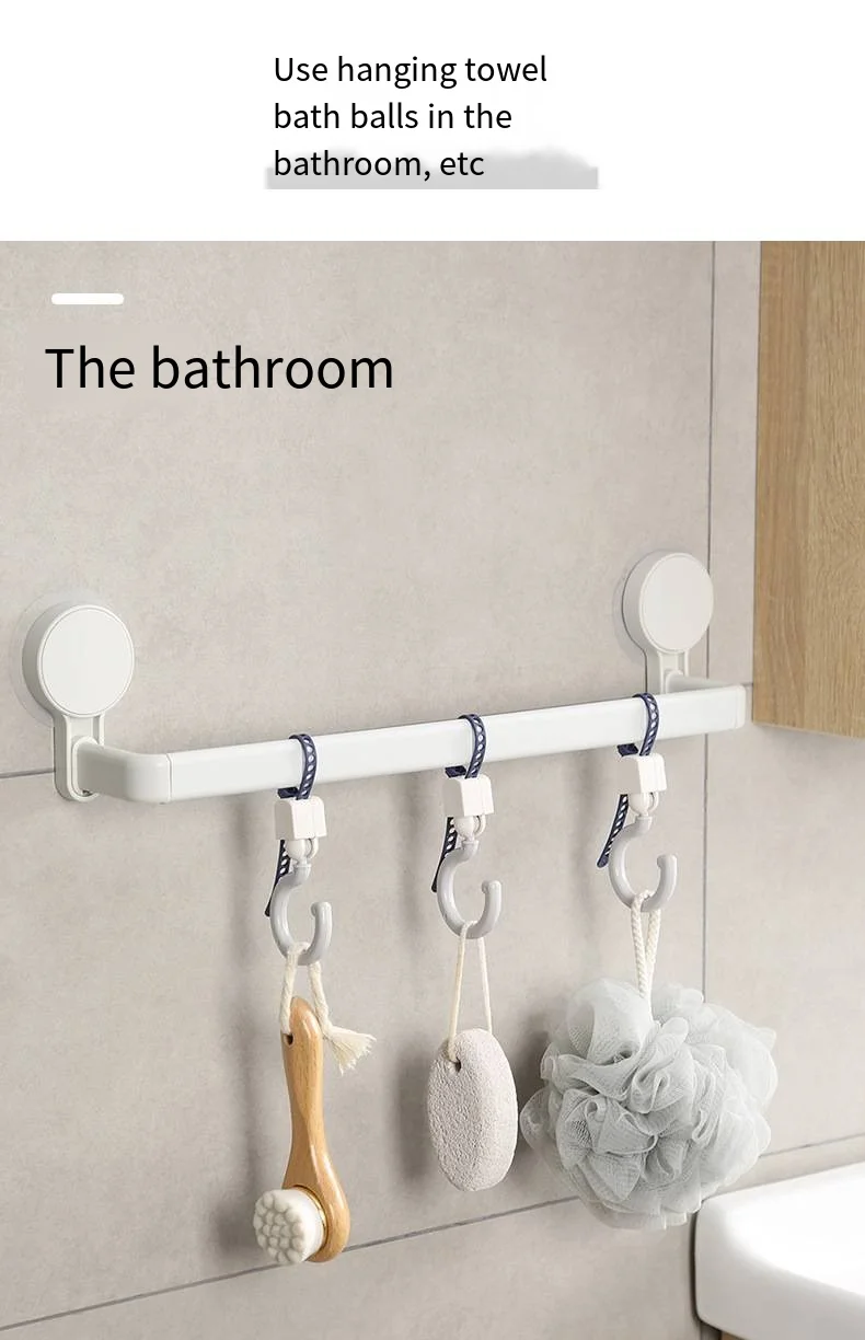 Multi-functional removable novelty hooks Kitchen bathroom car universal novelty hooks No punch wardrobe novelty hooks latch strap factory