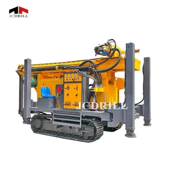 300m Water Well Drilling Rigs With Long Hydraulic Support Leg Export To ...