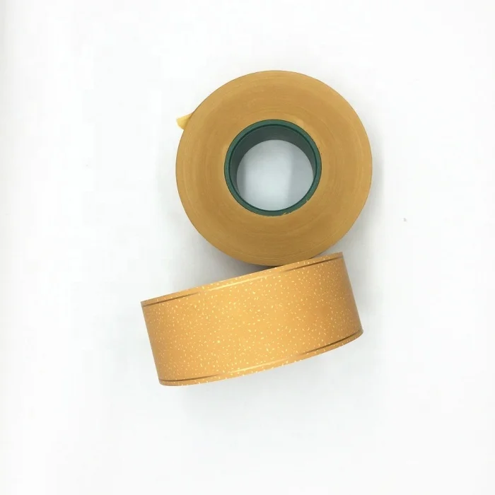 Economic Yellow Cork Tipping Paper For Wrapping Cigarette Filter