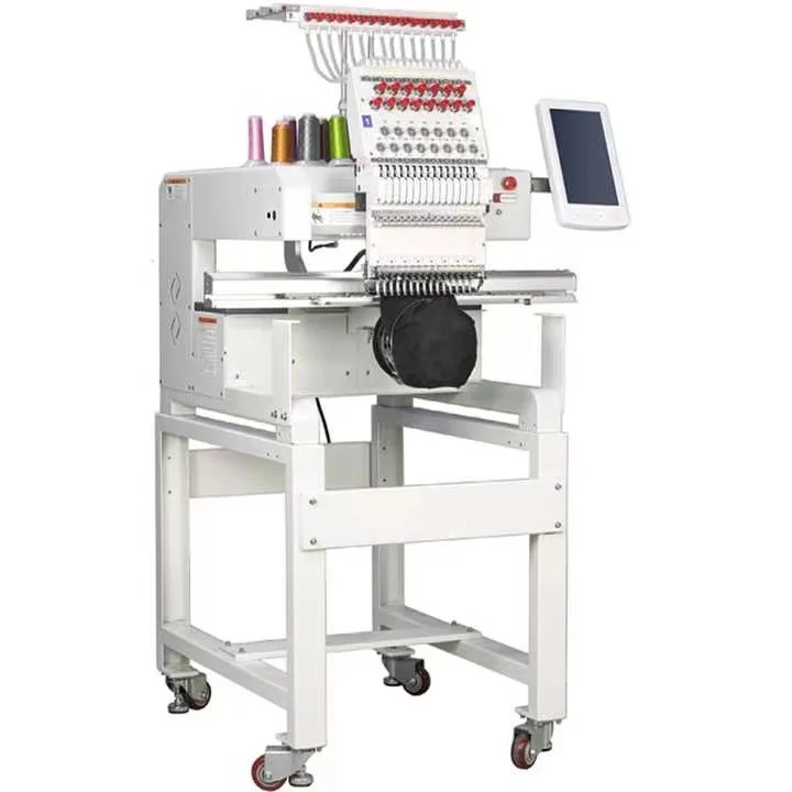 Multi Needle Used Second Hand Commercial 8head Embroidery Machine 24jeads Computer for Sale