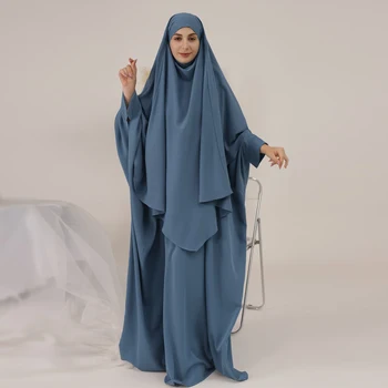 Taglia 52 donna ombrello abaya.maxi abito.saudi abaya.jilbab.lungo