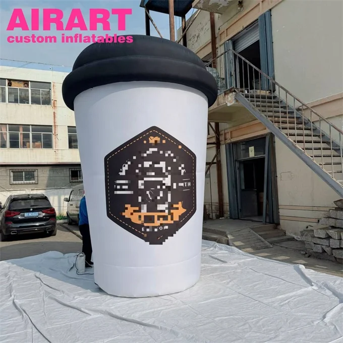 Outdoor Decoration Inflatable Coffee Cup, High Quality Inflatable Coffee  Cup for Advertising
