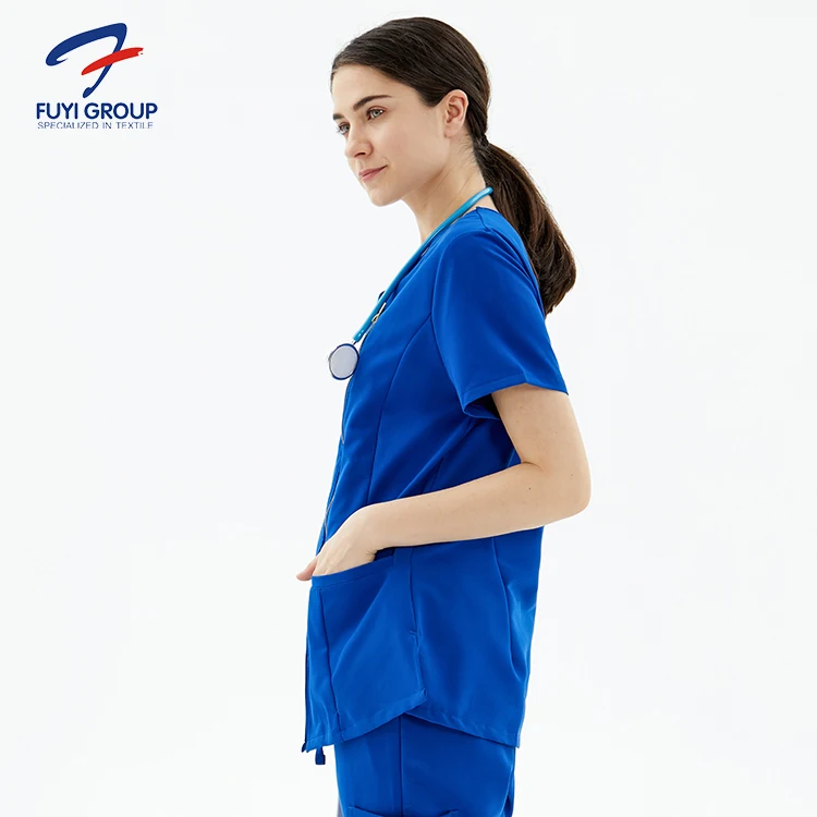 color azul de P&P Cordón de seguridad para el cuello con diseño de enfermera ideal para tarjetas de identificación 