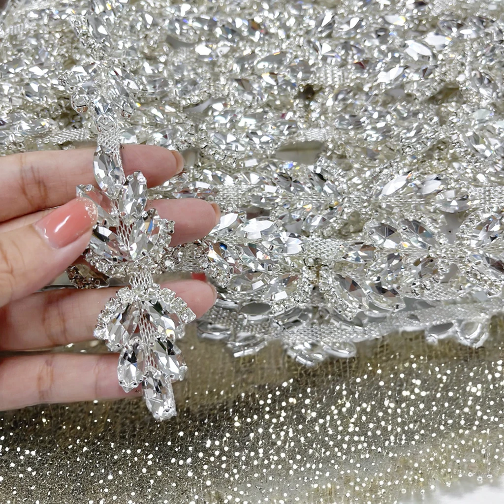 Women's Gray Iron Cup Chain Decorative Sew-on Jewelry