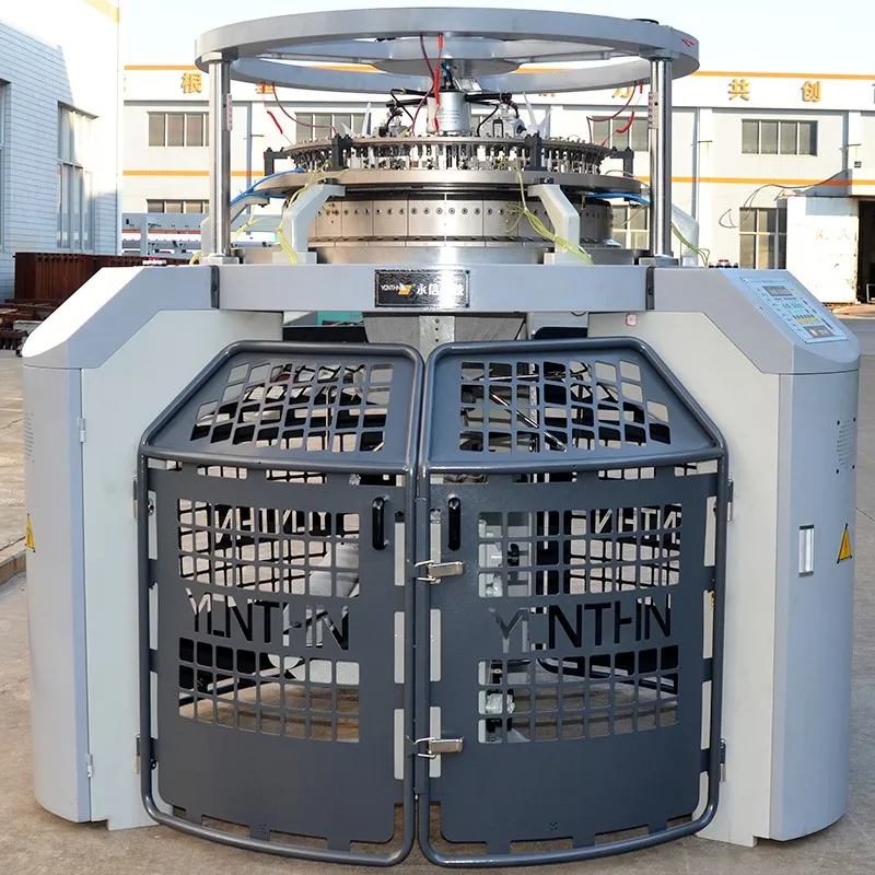 High-Speed Mini Single Jersey Circular Knitting Machine Automatic New for Flat Sweaters Garments Carpets Warp Double Motor
