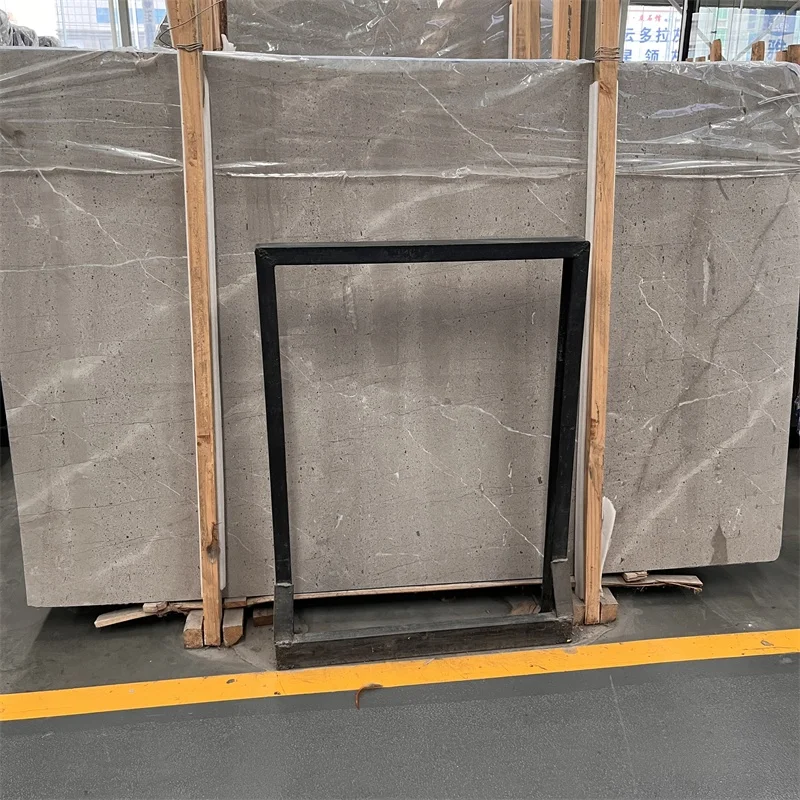 최상급 신데렐라 그레이 대리석 슬래브: 호텔 바닥 및 벽용 맞춤 사이즈 샤이 그레이 대리석 타일