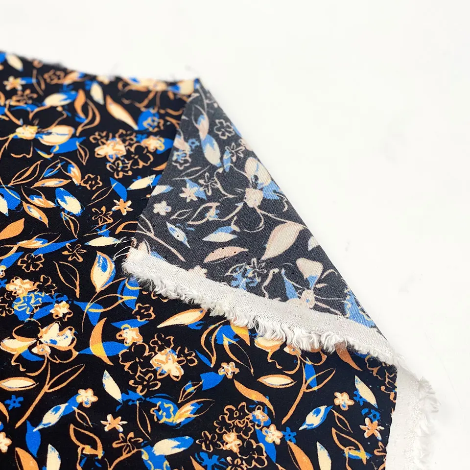 Keqiao тканые текстовые мельницы бразильское платье с цветочным принтом, батти, 120 г/кв. М, плоская 100% вискозная ткань из вискозы