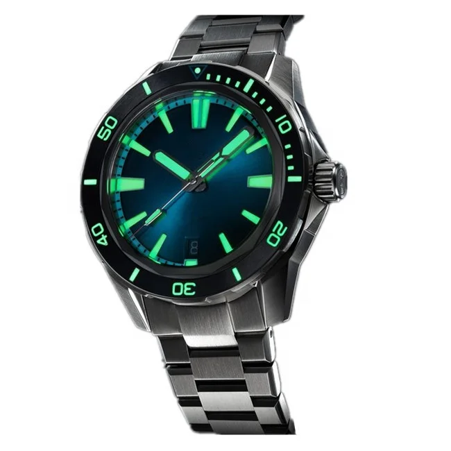hot selling mechanical watch for men with mechanical mvoement stainless steel case diver watches