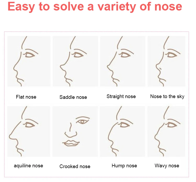 New Fashion 3d Beauty Nose Up Artifact Beauty Nose Clip / Nose Clip ...