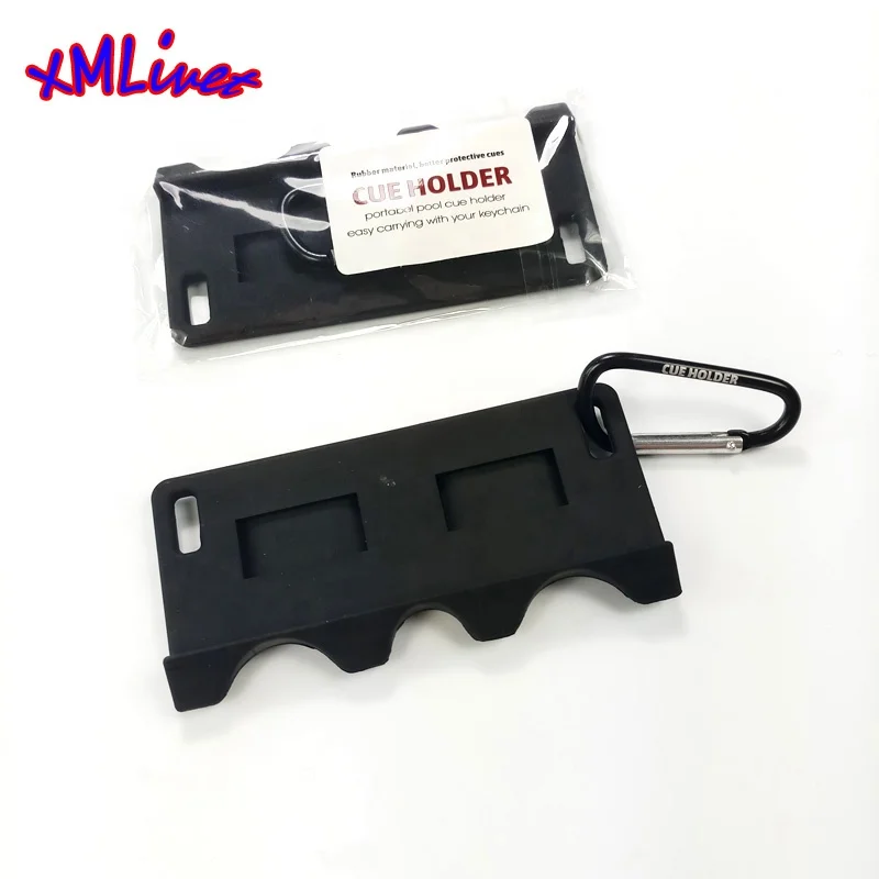Подставка xmlivet для бильярдного кия с 3 отверстиями резиновый портативный держатель Киев комнатных игр клубов семейных вечеринок