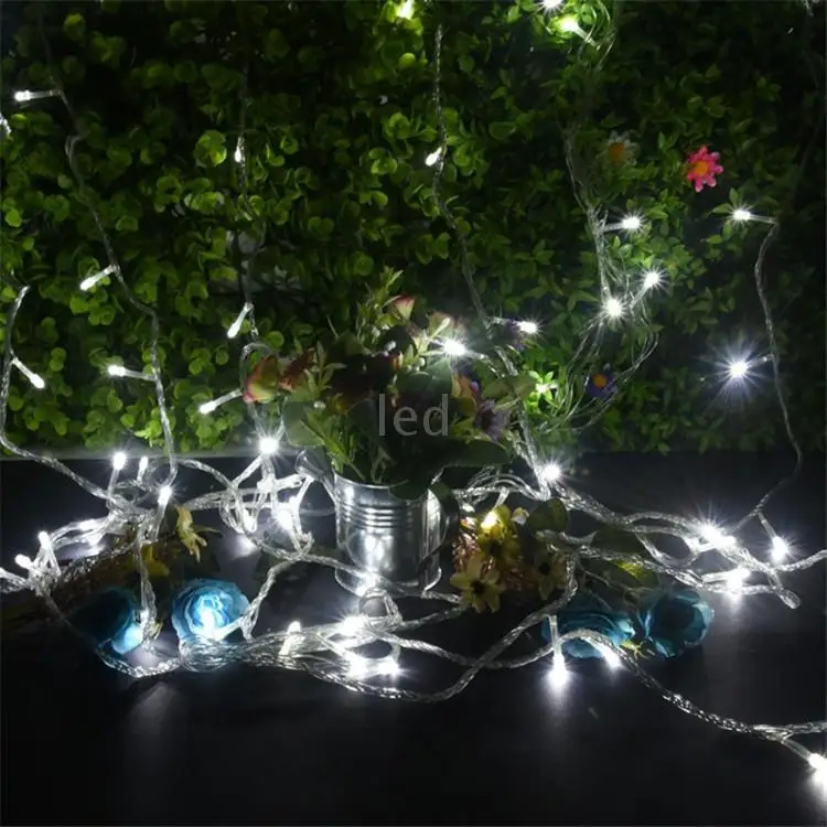 30m 50m Led Garland String Light Christmas Tree Fairy Light Wedding Decoration Waterproof Garden Indoor Outdoor Lamp 110v