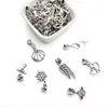 Silver charms 10pcs