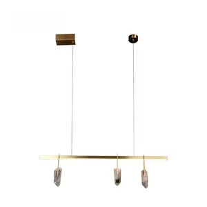 Nordic Luxury Restaurant Minimalist Crystal Chandelier bar Hotel Decorative Chandelier Hanging Lamp