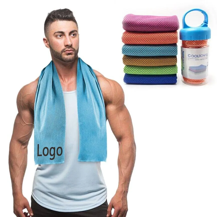 Super Magic Microfiber Sports Instant Cool Towel Ice Neck Cooling Sport Towel 