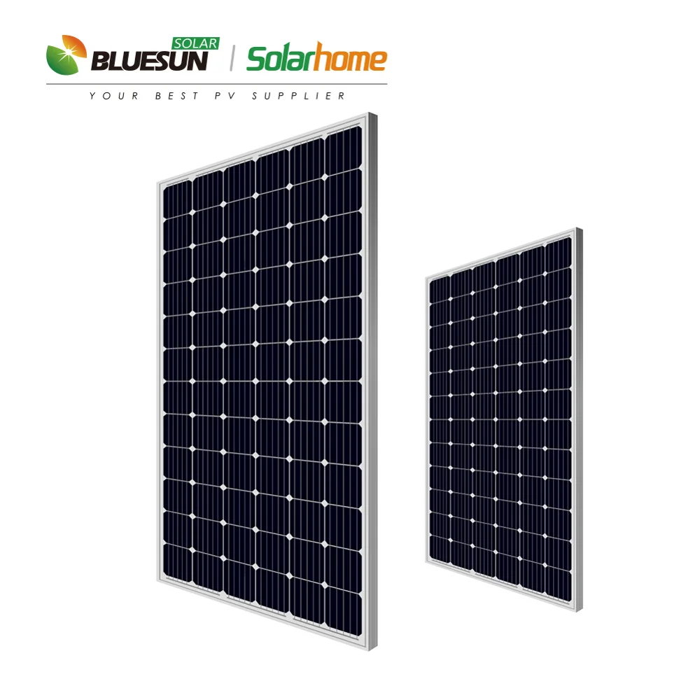 Bluesun Solar Panel for Home Mono 370W 380W 400W Sheet 72 Cells Korea Price