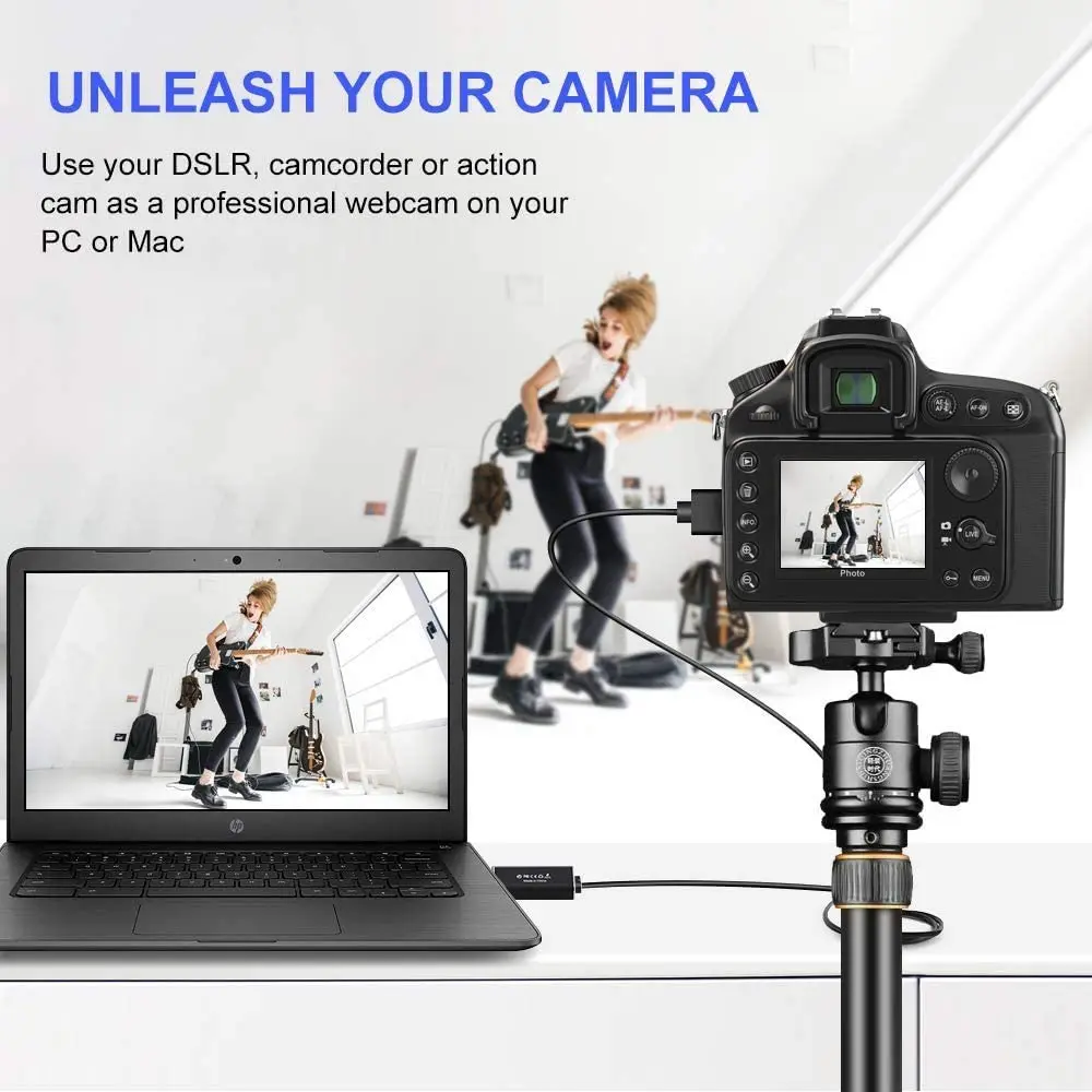 Capture Card How To Connect A Dslr Camera As A Webcam HDMI To