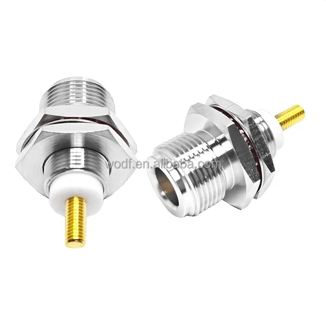 N Type Female Back Bulkhead Jack 12 5mm M4 Thread Pin Electrical Rf Coaxial Connector Buy N