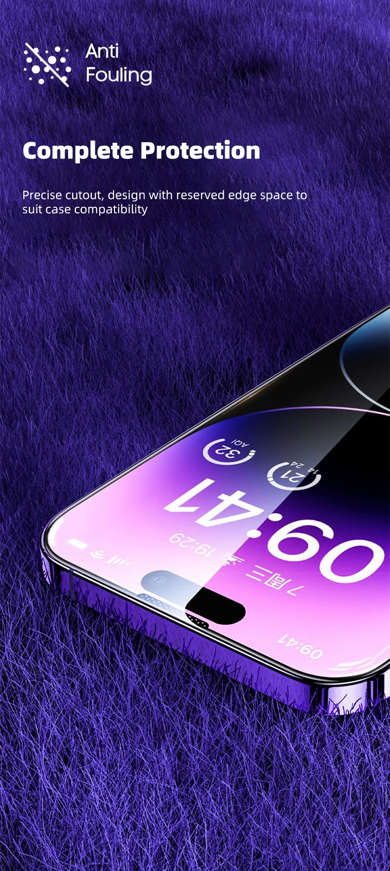 New patent! Easy installation tempered glass screen protector!