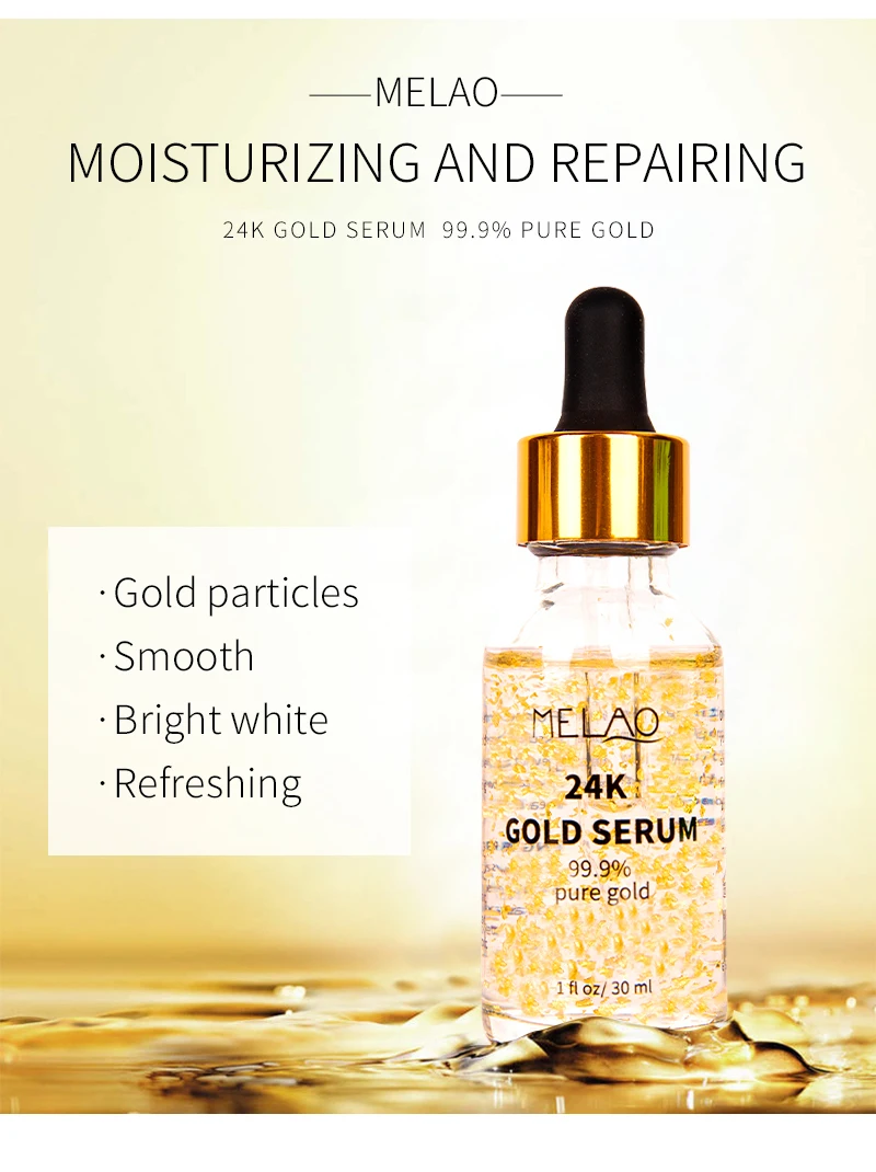 Aging Anti Wrinkle Collagen 24k Gold Facial Serum 24k Gold Face Serum For Whitening Anti Aging